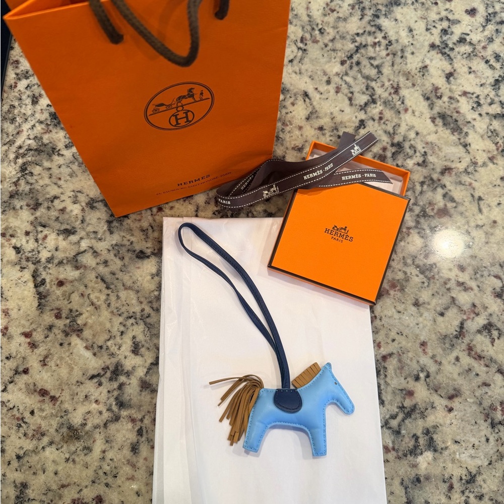 Hermes Milo Gri Gri Rodeo Bag Charm - Picture 11 of 12